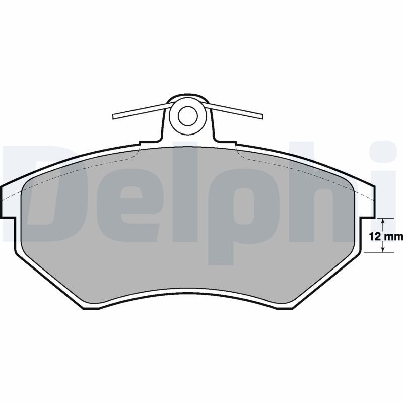 Brake Pad Set, disc brake LP778