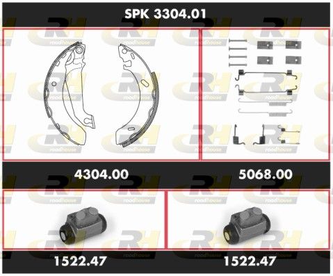 Bremsensatz, Trommelbremse