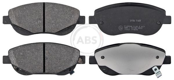 Brake Pad Set, disc brake 37736