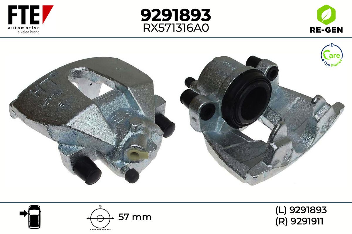 FTE 9291893 - Bremssattel