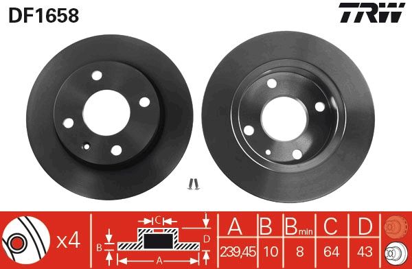 PAIRE DE DISQUES  9900