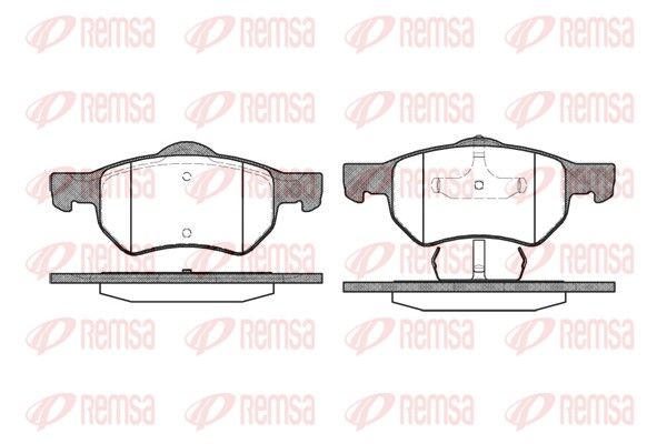 Premium Front Brake Pad Set Premium Front Brake Pad Set