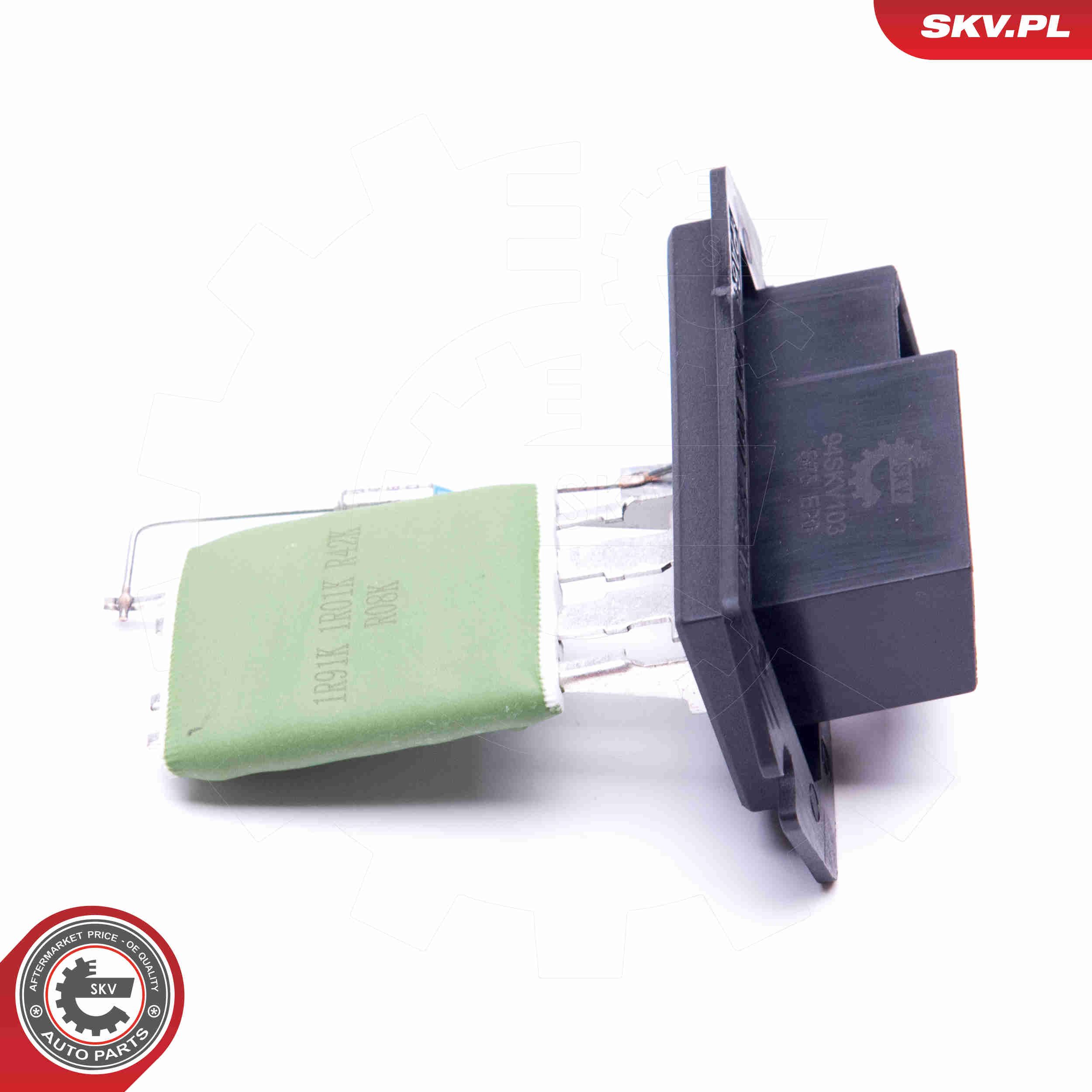 Widerstand, Innenraumgebläse