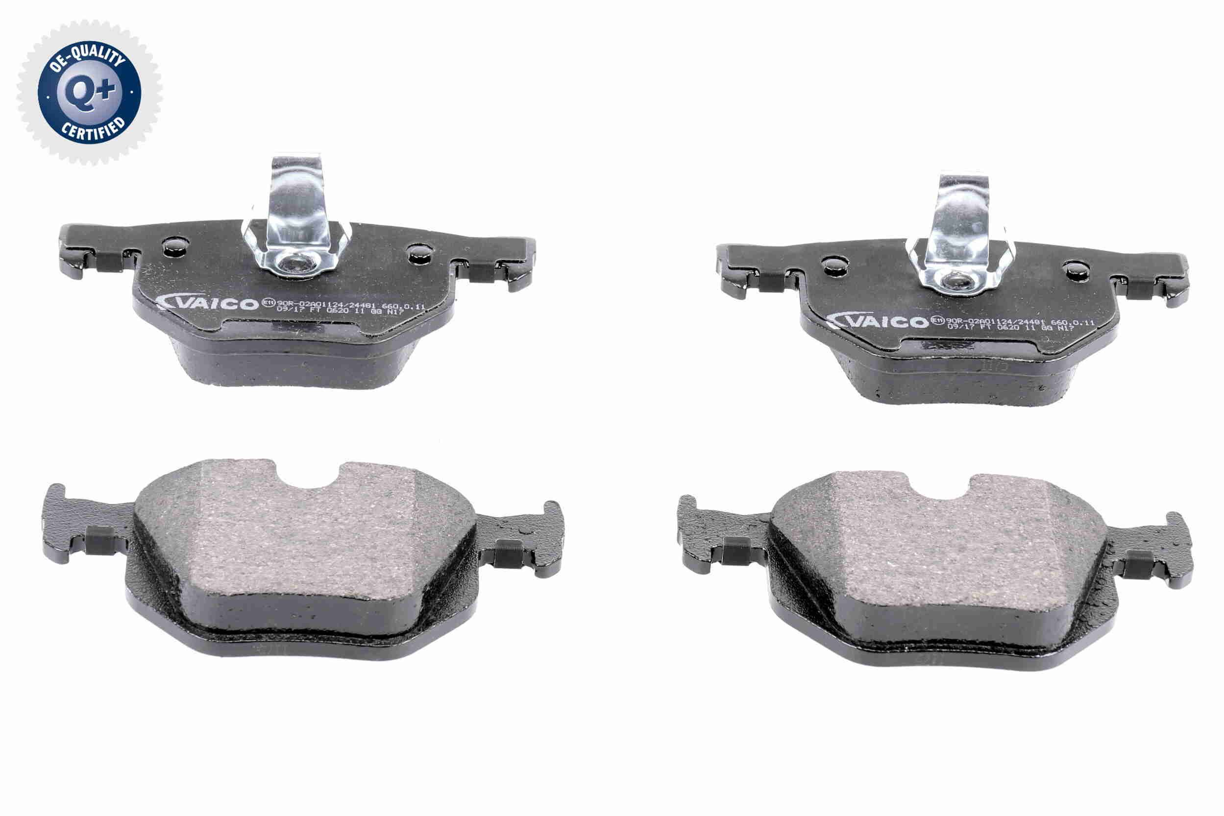 Bremsbelagsatz, Scheibenbremse