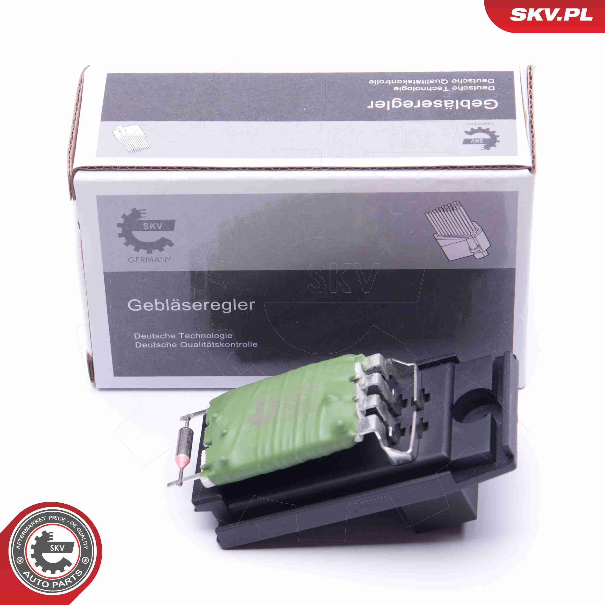 Widerstand, Innenraumgebläse