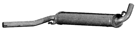 Mittelschalldämpfer
