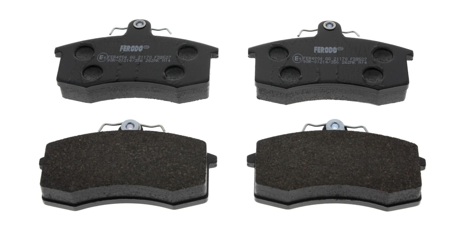 FERODO FDB527 - Bremsbelagsatz, Scheibenbremse PREMIER ECO FRICTION