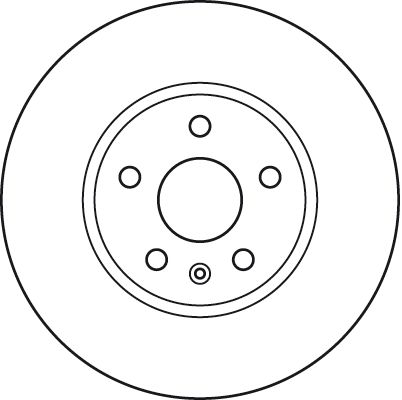 TRW BRAKE DISC - TecDoc 2