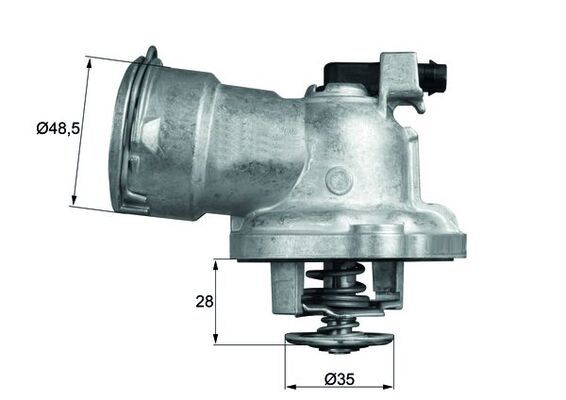 Thermostat, Kühlmittel
