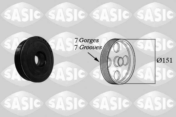 Belt Pulley, crankshaft 2154018