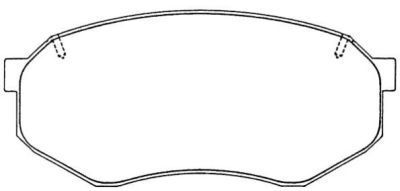 Juego de balatas de freno