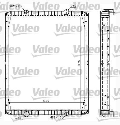 732998 VALEO NEW PART hűtő, motorhűtés