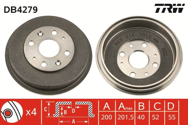 TAMBOUR DE FREIN  9900