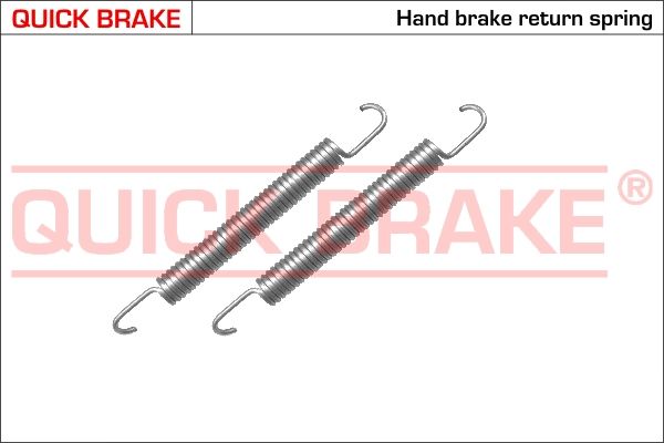 QUICK BRAKE 105-0480 Accessory Kit, parking brake shoes