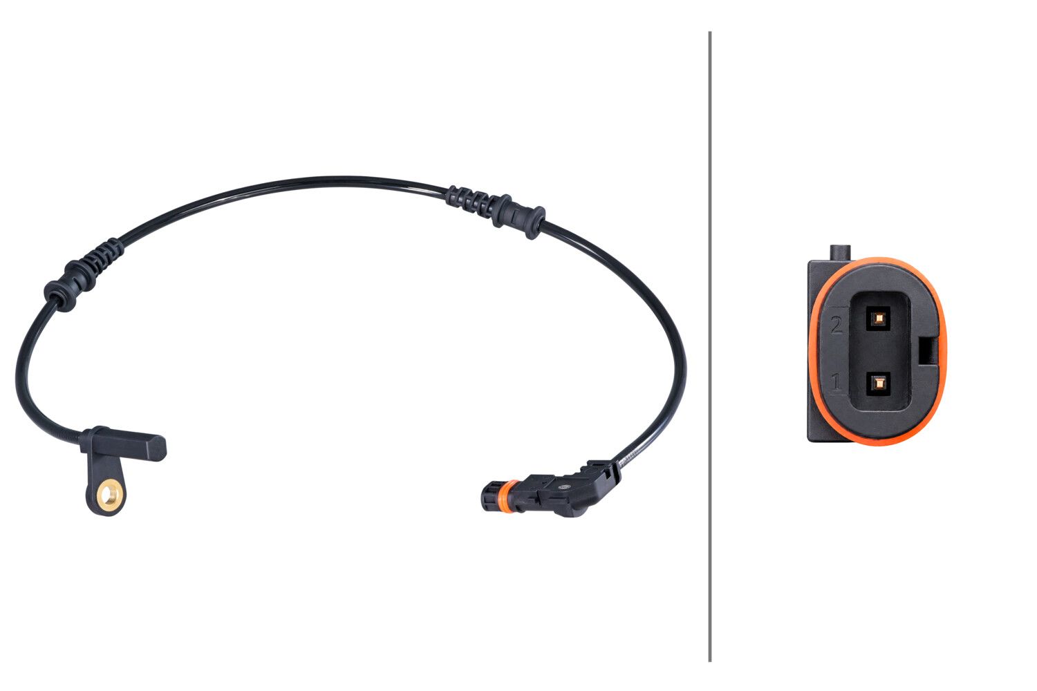 Hella 6PU 012 039-711 Sensor, Raddrehzahl