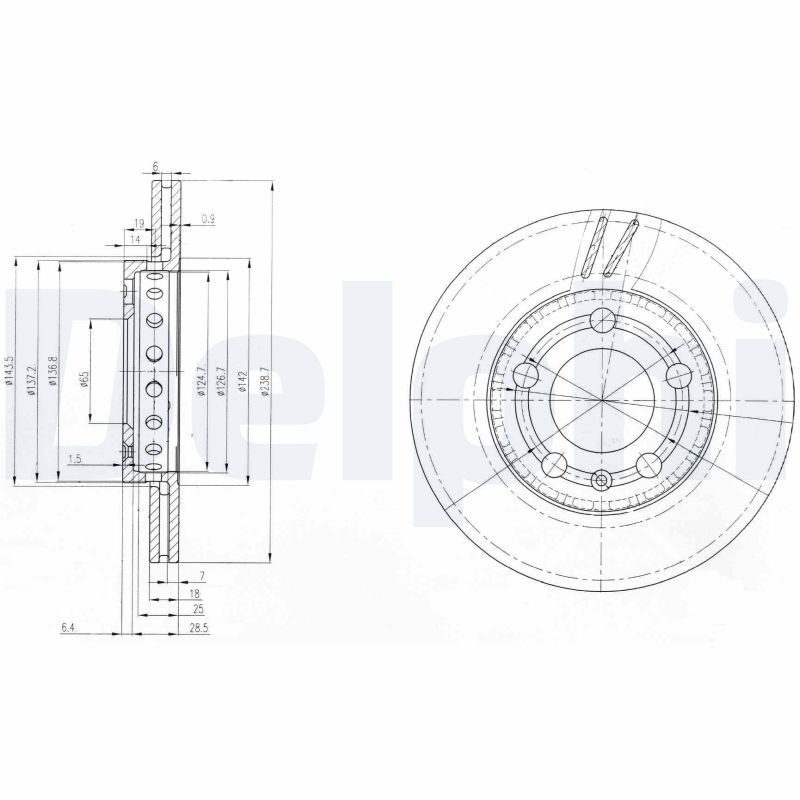 Brake Disc BG3695