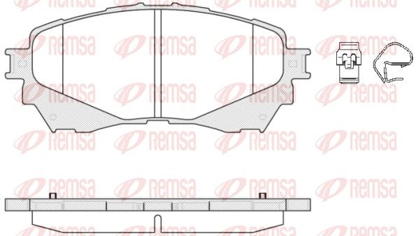 Premium Front Brake Pad Set Premium Front Brake Pad Set