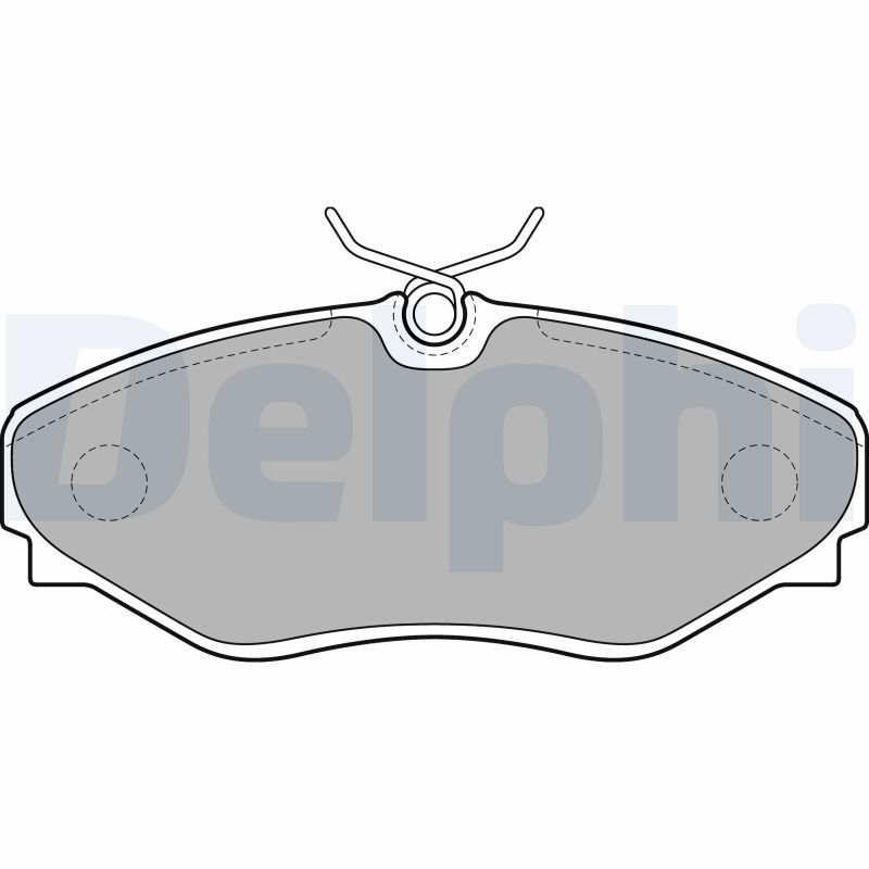 Brake Pad Set, disc brake LP1767