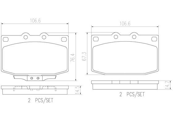 MAZDA RX-7 FD 92-02 (FRT) - TecDoc 1