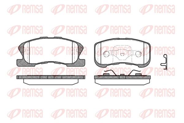 Premium Front Brake Pad Set Premium Front Brake Pad Set