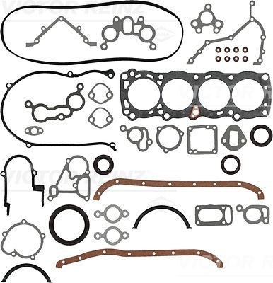 Juego completo de empaques, motor