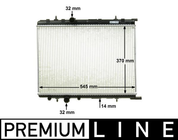 MAHLE CR 515 000P Radiator, engine cooling