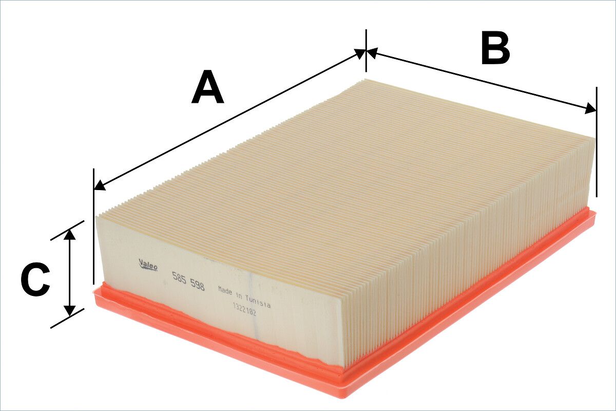 VALEO 585598 - Luftfilter