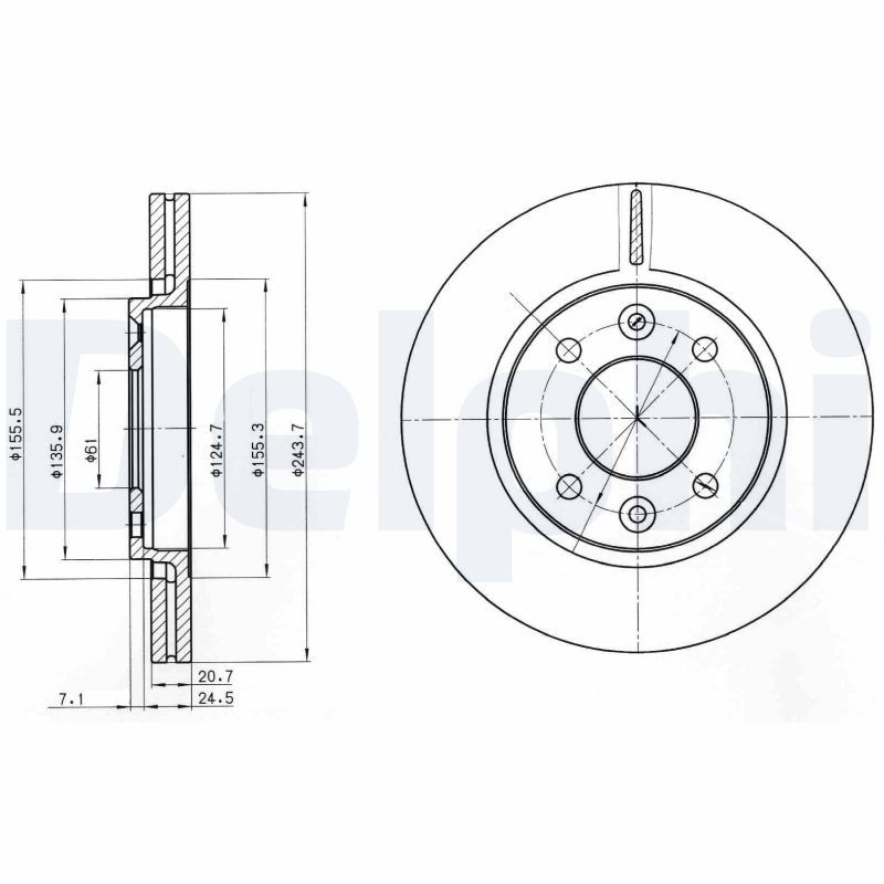 JEU DE 2 DISQUES DE FREIN  0702