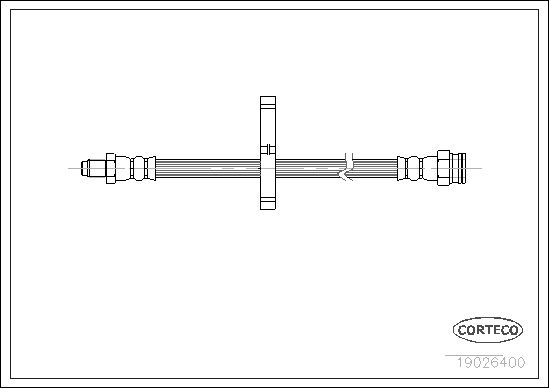 FLEXIBLE DE FREIN CITROEN L.T.-  0705