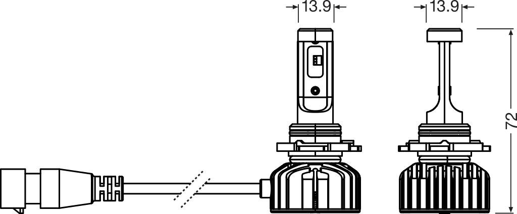 Gl&uuml;hlampe, Fernscheinwerfer