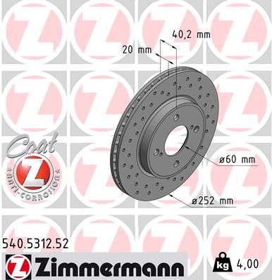 Brake Disc 540.5312.52