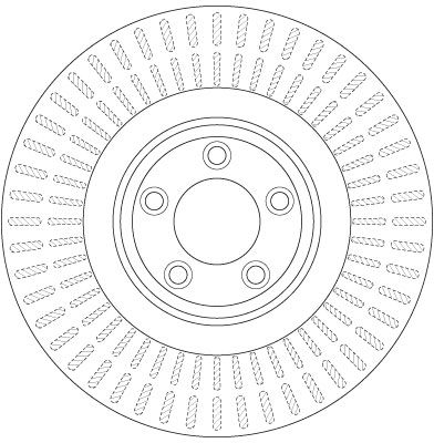 TRW BRAKE DISC - TecDoc 2