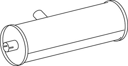 Mittel-/Endschalld&auml;mpfer