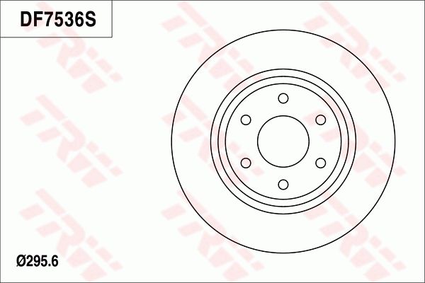 TRW BRAKE DISC - TecDoc Only