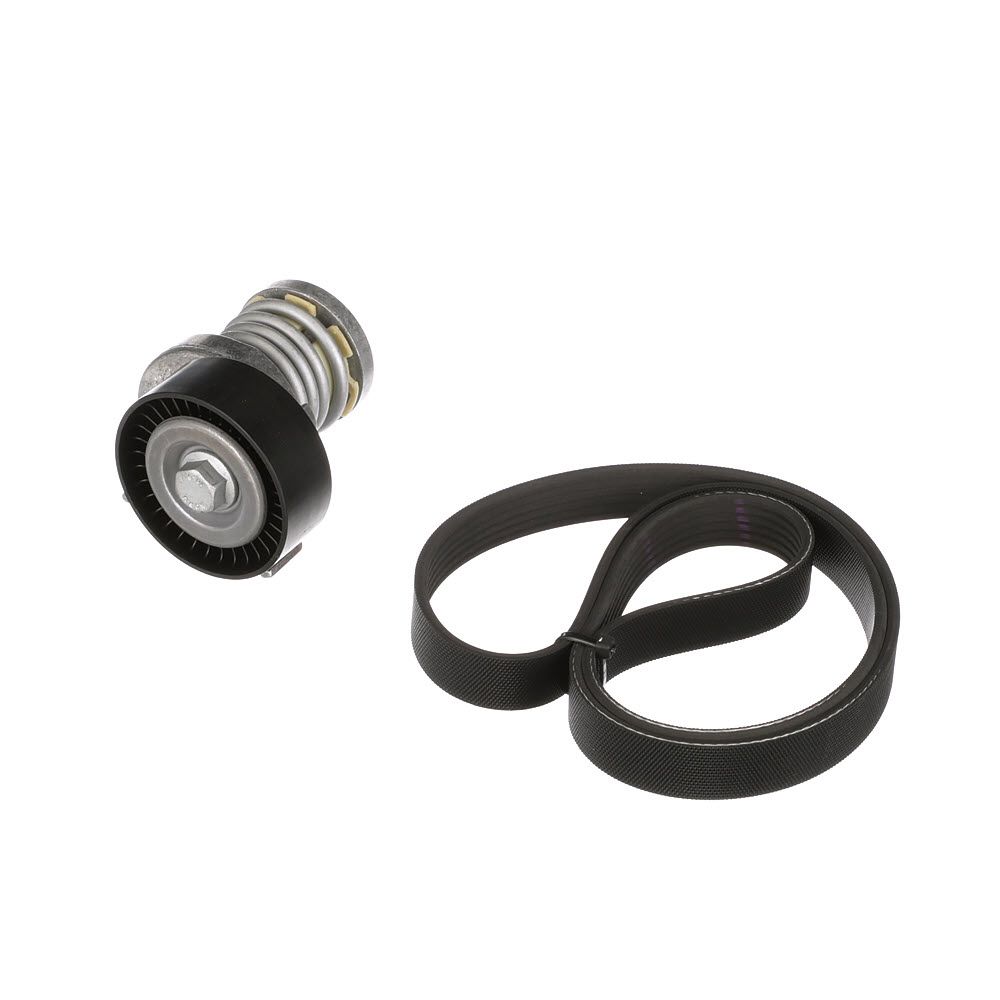 V formos rumbuotas diržas, komplektas