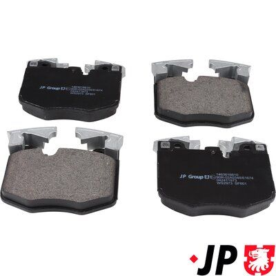 Bremsbelagsatz, Scheibenbremse