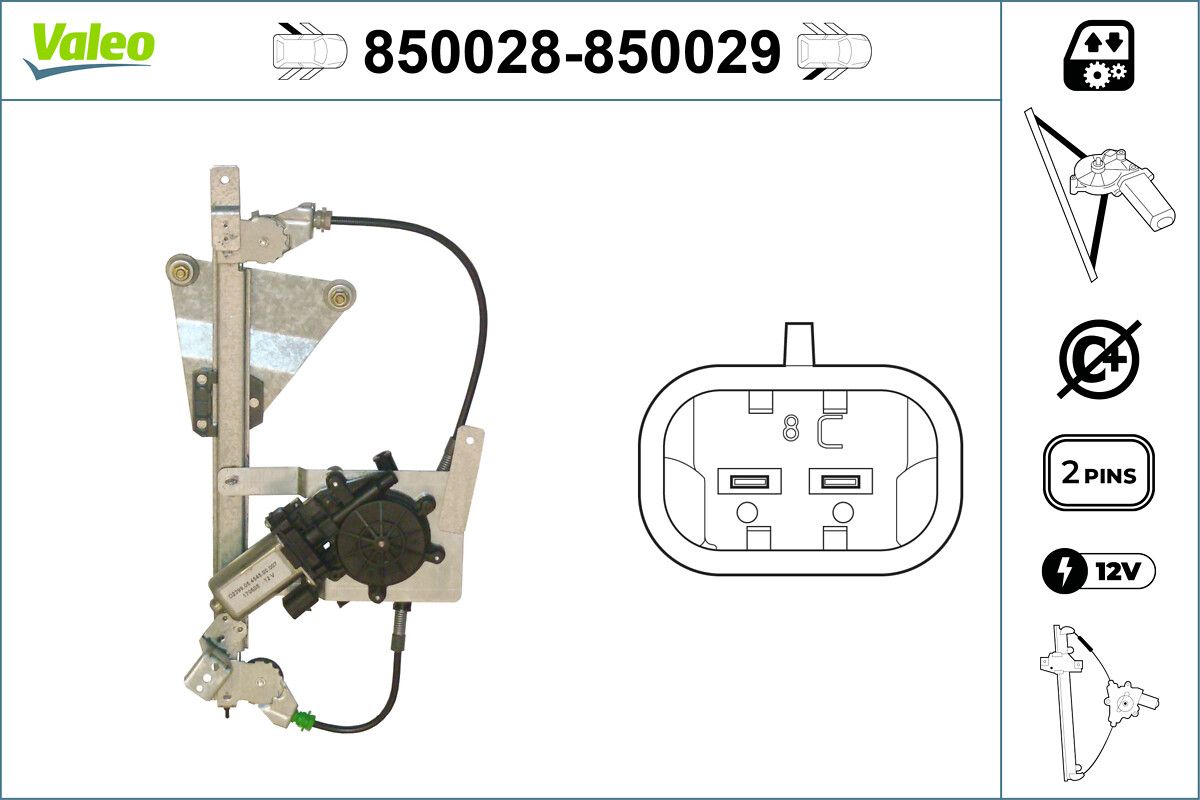 VALEO 850029 - Fensterheber