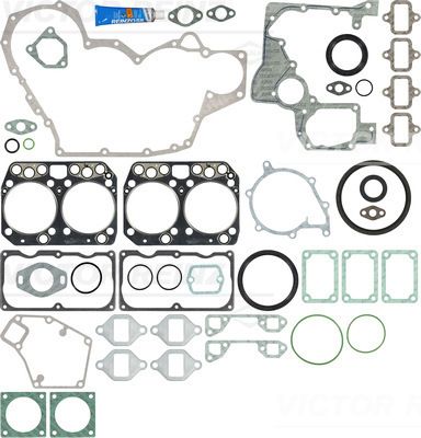 Juego completo de empaques, motor