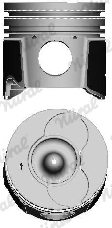 N&Uuml;RAL 87-114708-00 - Kolben