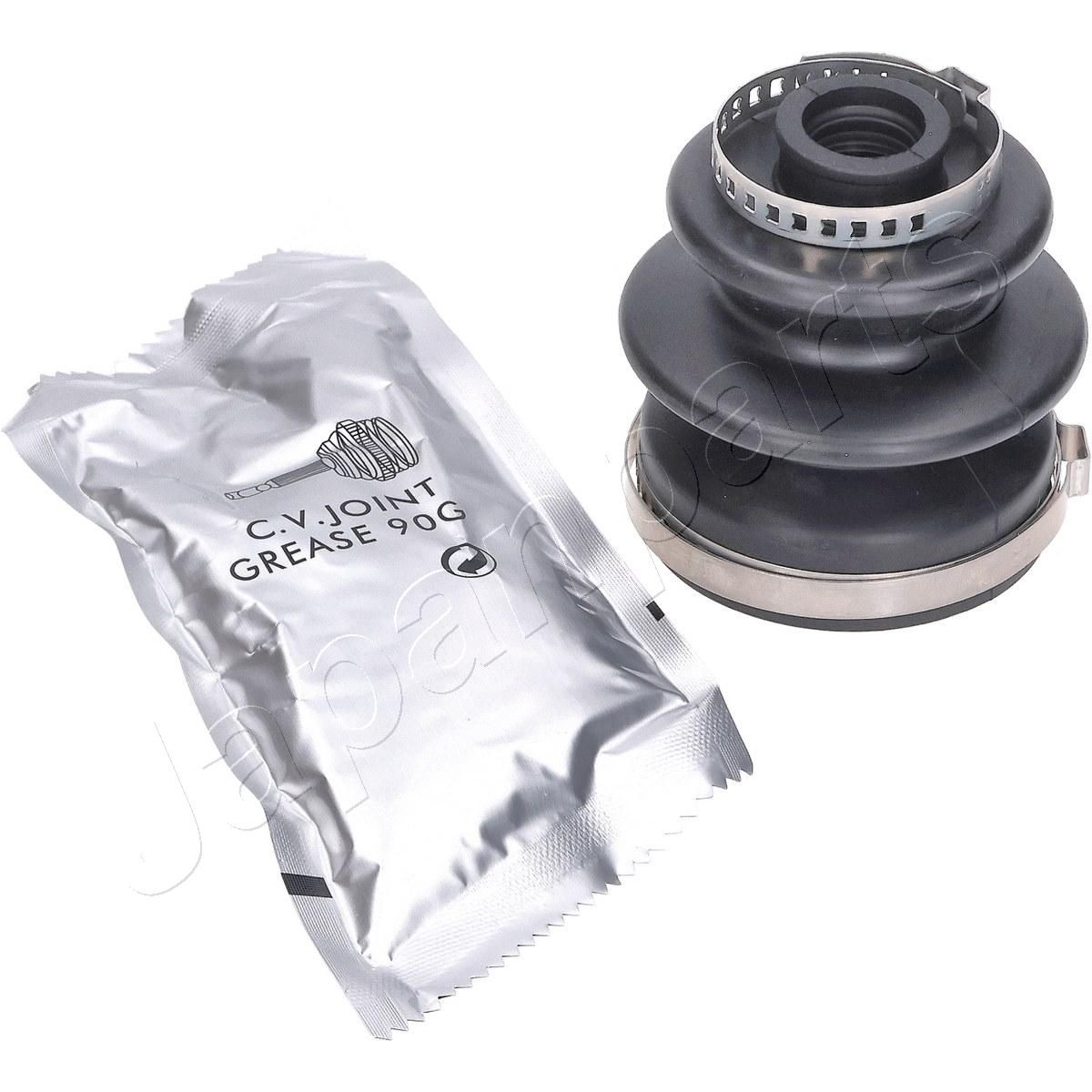 Faltenbalgsatz, Antriebswelle