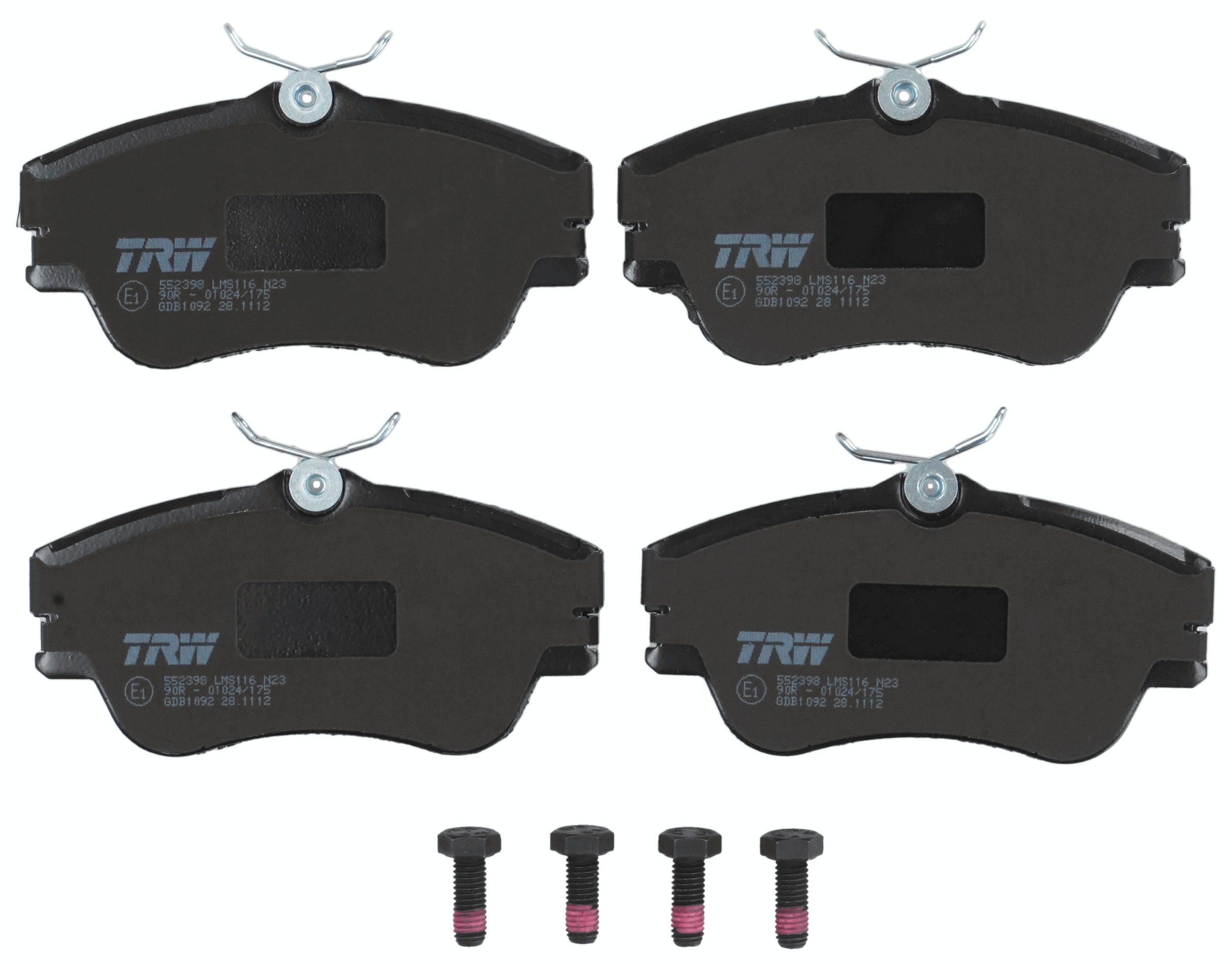 TRW DISC BRAKE PADS - TecDoc 2