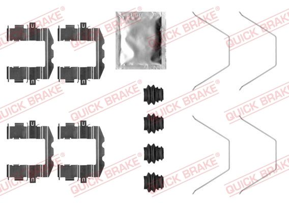 Accessory Kit, disc brake pad 109-0057