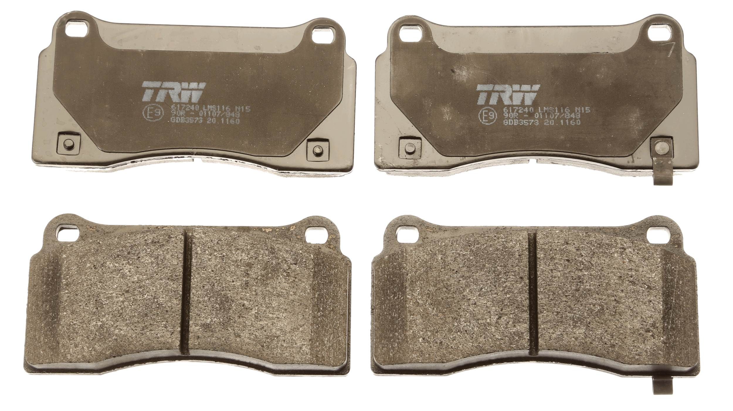 TRW DISC BRAKE PADS - TecDoc 2