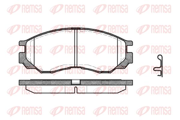 Premium Front Brake Pad Set