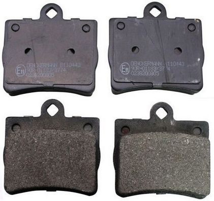 Brake Pad Set, disc brake B110443