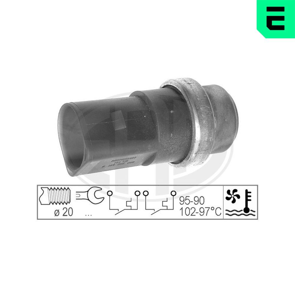 Temperaturschalter, Kühlerlüfter