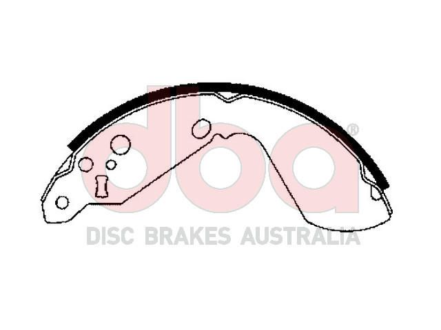 Street Series Brake Shoes [Suzuki Vitara 254mm] - TecDoc Only