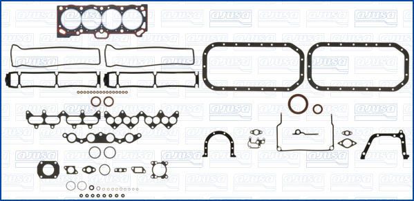 Juego completo de empaques, motor