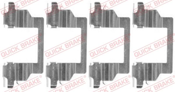 Accessory Kit, disc brake pad 109-1778