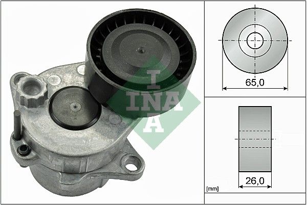 Belt Tensioner, V-ribbed belt 534 0337 10